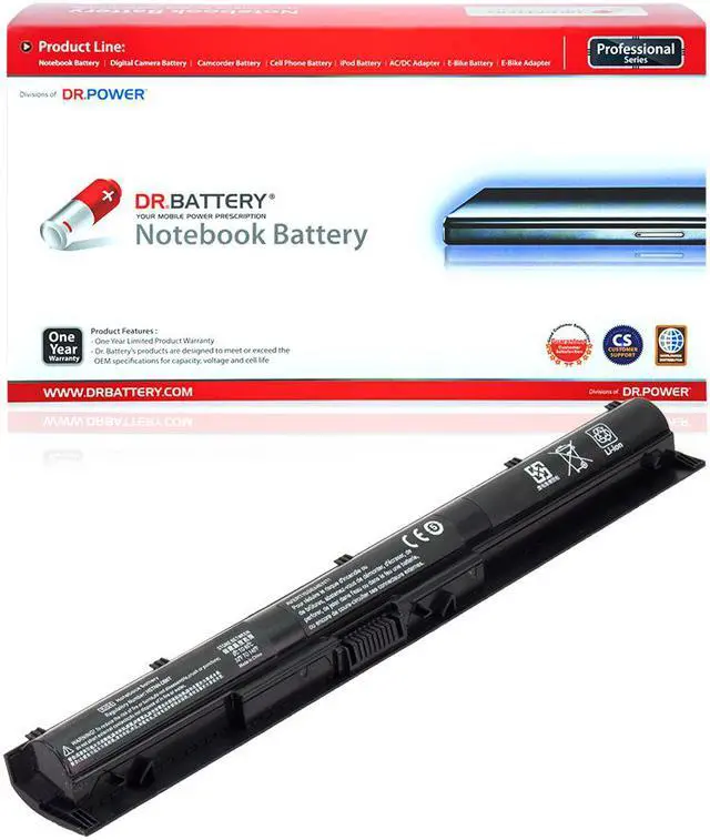 Main image of DR. BATTERY - Replacement for HP Pavilion 15t-ab000 CTO / 17-g015dx / 17-g020nc / 17-g027ds / 17-g053us / 17-g078ca / TPN-Q158 / TPN-Q159 / TPN-Q160 / TPN-Q161 / TPN-Q162 / 800049-001