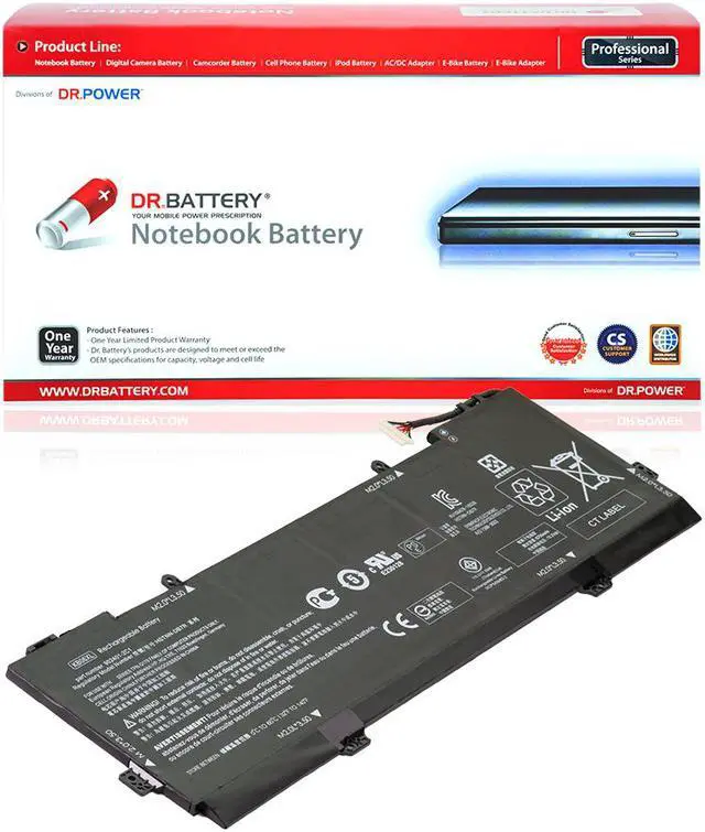 Main image of DR. BATTERY - Replacement for HP Spectre x360 15t-bl100 / 2PG91EA / Z6K96EA / Z6K97EA / Z6K99EA / Z6L00EA / Z6L01EA / Z6L02EA / 902499855 / 902499-855 / HSTNN-DB7R / KB06XL / TPNQ179 / TPN-Q179