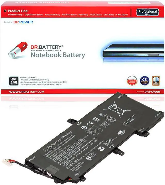 Main image of DR. BATTERY - Replacement for HP Envy 15-as120nr / 15-as130 / 15-as133cl / 15-as151nr / 15-as152nr / 15-as180 / 849313-850 / 849313-856 / HSTNN-UB6Y / TPN-I125 / VS03052XL / VS03052XL-PR