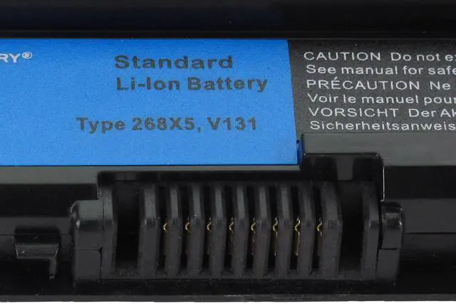 Alt view image 2 of 7 - DR. BATTERY - Replacement for Dell Latitude 3330 / 268X5 / 312-1257 / 312-1258 / 451-11845 / H2XW1 / H7XW1 / JD41Y / N2DN5