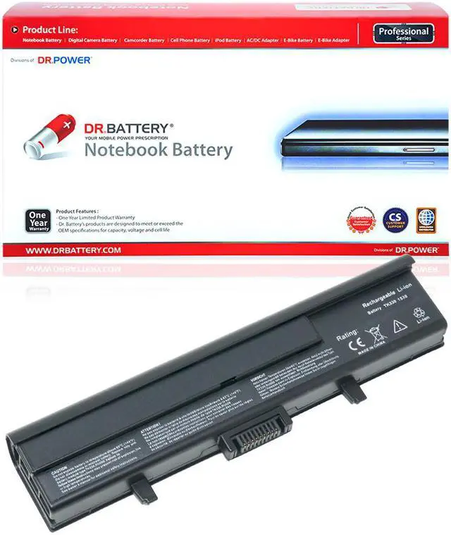 Main image of DR. BATTERY - Replacement for Dell Inspiron XPS M1530 / RN897 / RU006 / RU028 / RU030 / RU033 / TK330 / TK362 / TK363 / TK369 / TX363 / XT816 / XT8232 / XT827 / XT828 / XT832 / 0RU028 / 0RU033