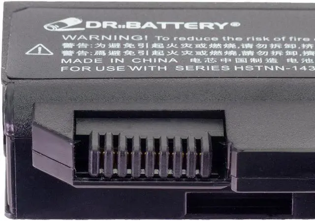 Alt view image 2 of 7 - DR. BATTERY - Replacement for HP EliteBook 8740w / 8310b / 8310p / 8530 / 8530p / 8530w / 8530w Mobile / 8540p / HSTNN-XB60 / KU533AA / NBP6A82B2 / NBP8A82 / NBP8A8282 / NBP8A82B2 / 411638-342