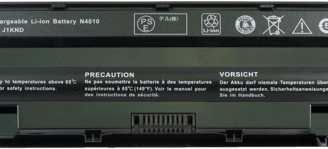Alt view image 2 of 7 - DR. BATTERY - Replacement for Dell Inspiron N5050 / N5110 / N7010 / N7110 / 13R / 14(N4050) / 14R / 14R(N4010) / YXVK2 / 04YRJH / 06P6PN / 07XFJJ / 08NH55 / 0YXVK2 / 312-0233 / 312-0234