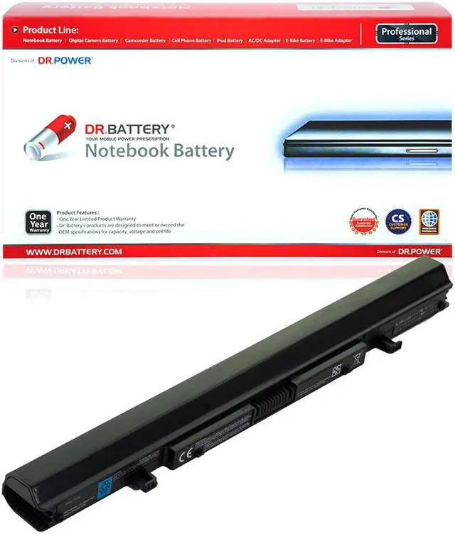 Main image of DR. BATTERY - Replacement for Toshiba Satellite S900 / S950 / S950D / S955 / S955D / U900 / U940 / U945 / U945D / U955 / L900 / PA5076R-1BRS / PA5076U-1BRS / PA5077U-1BRS / PABAS268 / PABAS269