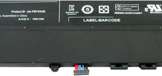 Alt view image 2 of 7 - DR. BATTERY - Replacement for Samsung NP540U3C-A02UB / NP540U3C-A03UB / 530U3B-A01 / 530U3B-A02 / 530U3B-A04 / 530U3C / BA43-00336A / AAPBYN4AB / AA-PBYN4AB / AAPLWN4AB / AA-PLWN4AB / BA4300336A