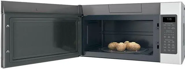 Alt view image 2 of 9 - G.E. JVM7195SKSS 1.9 Cu. Ft. 1000W Stainless Over-the-Range Microwave