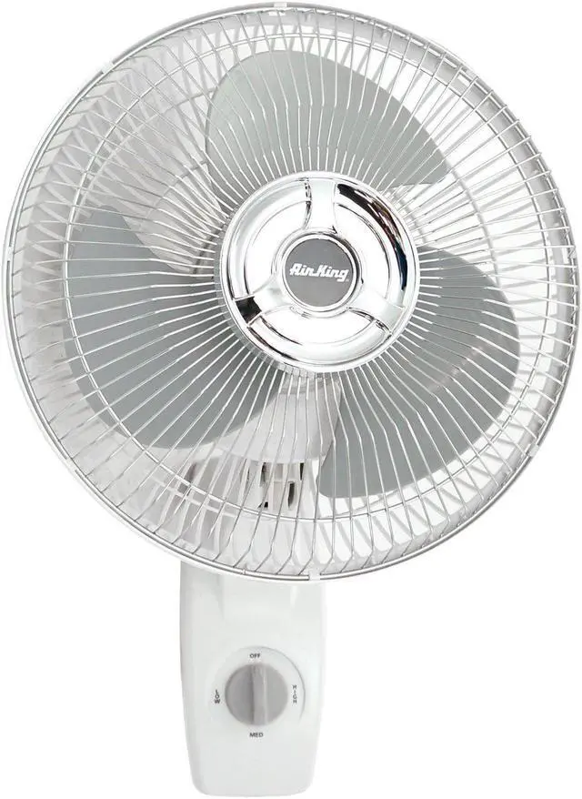 Alt view image 6 of 20 - Wall Mount Fan, 940/800/700 cfm, 12 in.