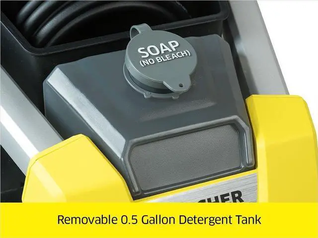 Alt view image 4 of 18 - Karcher K 1700 Electric Power Pressure Washer 1700 PSI, 1.2 GPM