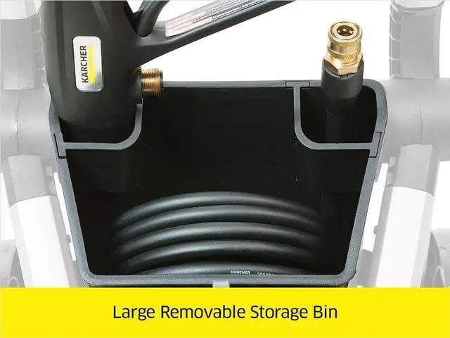 Alt view image 3 of 18 - Karcher K 1700 Electric Power Pressure Washer 1700 PSI, 1.2 GPM