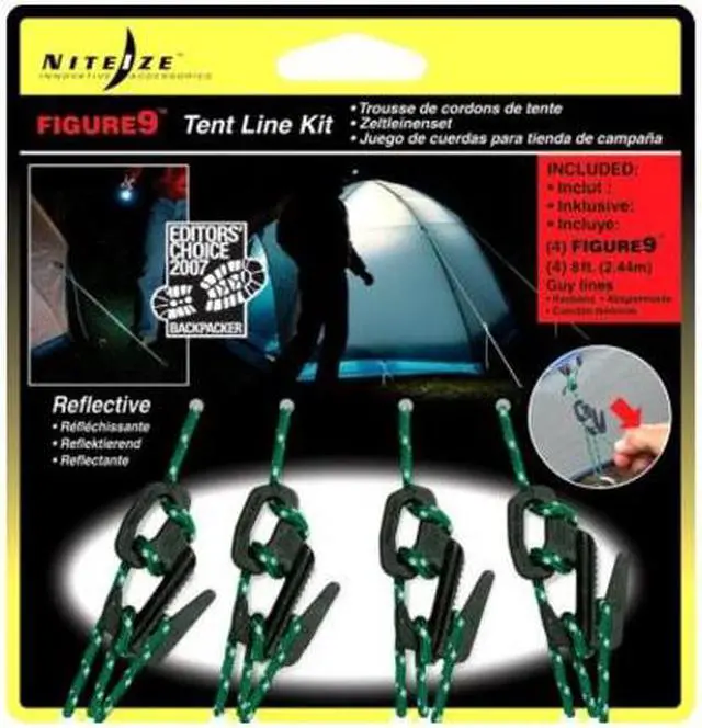 Alt view image 5 of 20 - NITE IZE F9SP-01-4R3 Bungee Cord,Carabiner,4-8/25 In.L