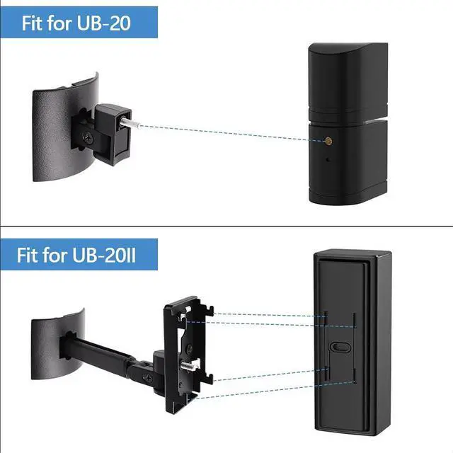 Alt view image 3 of 7 - Tendodo UB-20 Series II Wall Mount Ceiling Bracket Stand for All Bose CineMate, Lifestyle, SoundTouch, Acoustimass, Cube Speakers Wall Bracket,Wall Mount Bracket for Bose Surround Speakers