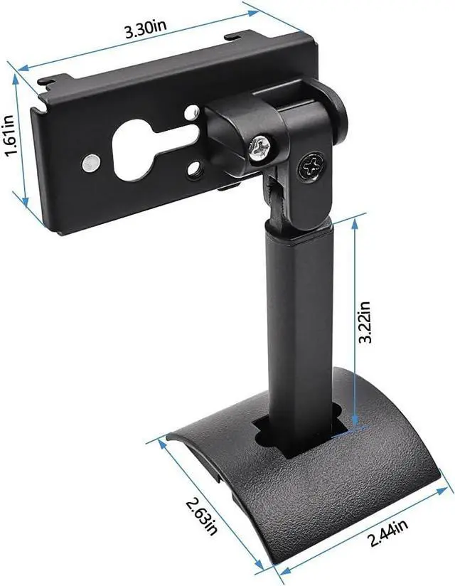 Alt view image 5 of 7 - Tendodo UB-20 Series II Wall Mount Ceiling Bracket Stand for All Bose CineMate, Lifestyle, SoundTouch, Acoustimass, Cube Speakers Wall Bracket,Wall Mount Bracket for Bose Surround Speakers