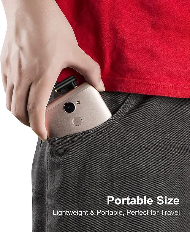 Alt view image 6 of 7 - Angle 3.5mm Audio Adapter,CableCreation 1/8 TRRS Stereo Headphone Connector Male to Female Compatible with Headset, Tablets, MP3 Players,Game Controller,Speakers,Black