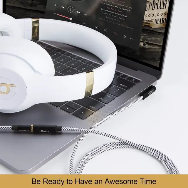 Alt view image 4 of 7 - CableCreation 3.5mm Male to Female Stereo Headphone Extension Cable Bundle with 3.5mm Female to Female Audio Adapter Coupler, Compatible with Car Stereo, Speakers and Headphones