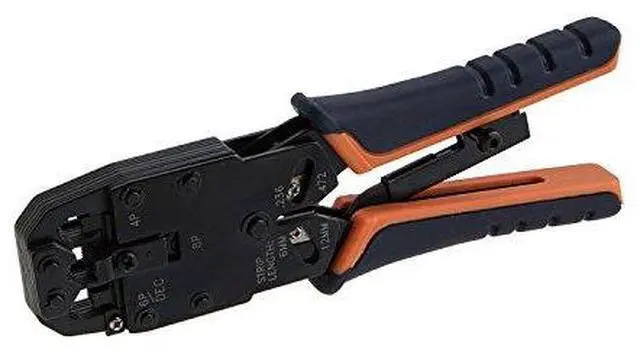 Main image of CableCreation Crimp Tool (Cutting & Stripping Tool) for 8P8C/RJ-45, 6P6C/RJ-12, 6P4C/RJ-11, 4P4C
