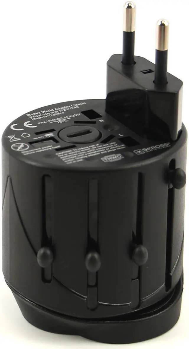Alt view image 2 of 7 - SKROSS World Travel Adapter Classic