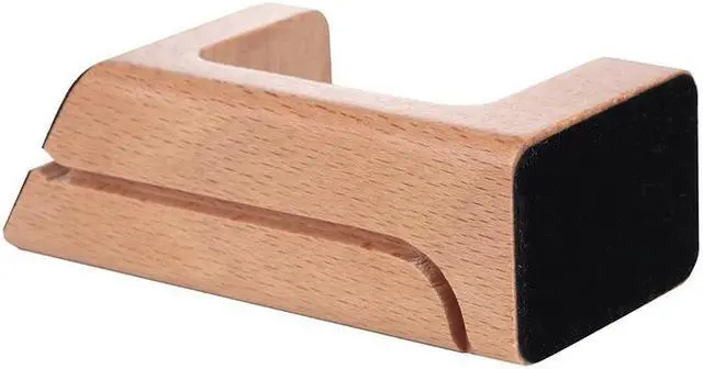 Alt view image 4 of 4 - Xtenzi Wood Docking Station Cradle Hold for Apple Watch (Oak)