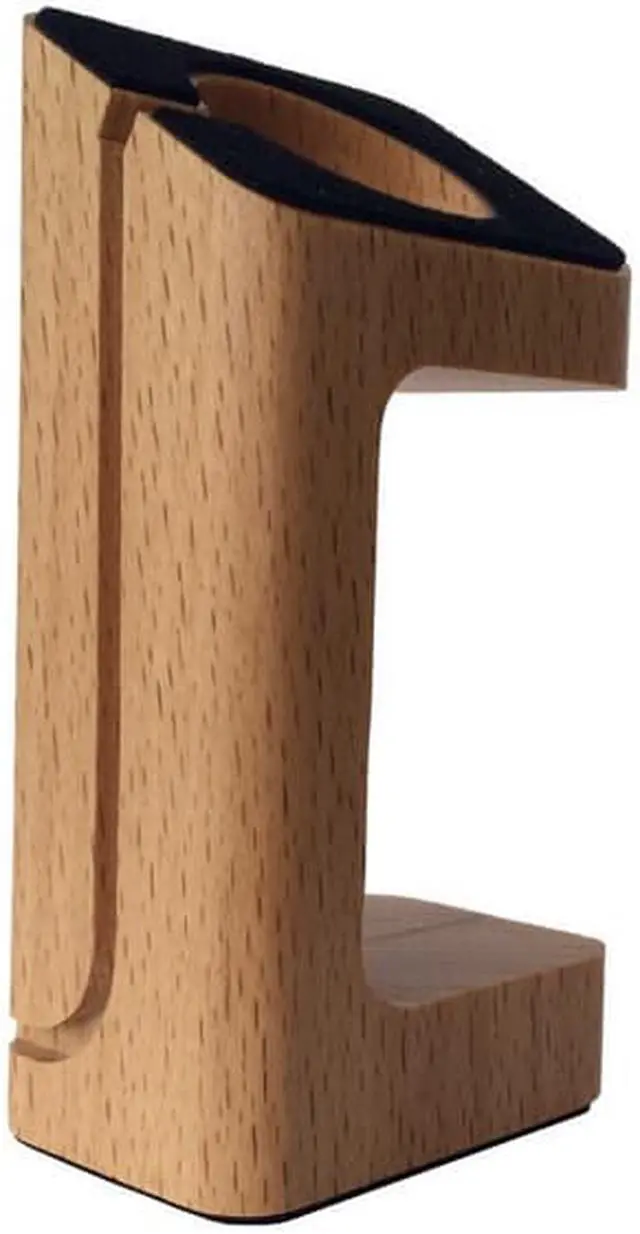 Alt view image 3 of 4 - Xtenzi Wood Docking Station Cradle Hold for Apple Watch (Oak)