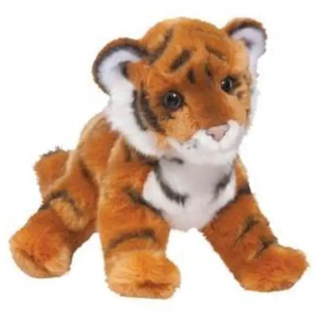 Alt view image 2 of 4 - Pancake Bengal Tiger Cub 12" by Douglas Cuddle Toys