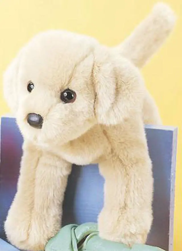 Alt view image 2 of 6 - Spankie Yellow Lab 12" by Douglas Cuddle Toys