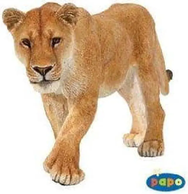 Alt view image 3 of 3 - Papo 50028 Wild Animal Lioness Figure
