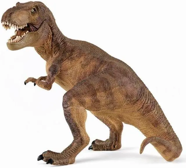 Alt view image 4 of 4 - Papo Action Figures Tyrannosaurus (Colors May Vary - Green or Brown)
