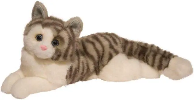 Main image of Smokey Grey Ragdoll Cat 19 inch - Stuffed Animal by Douglas Cuddle Toys (283)