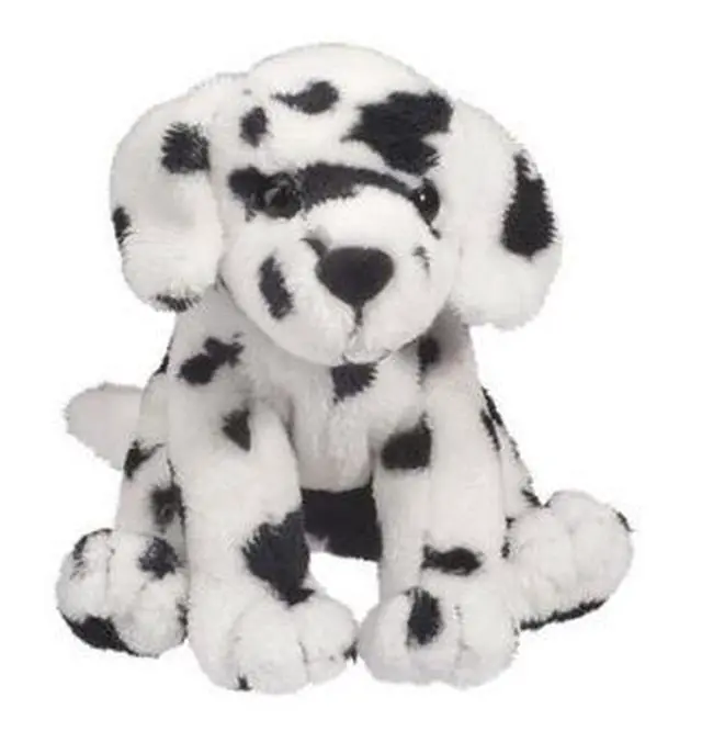 Alt view image 5 of 7 - Checkers Dalmatian 5.5" by Douglas Cuddle Toys