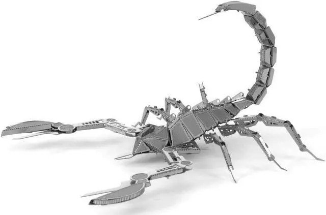 Alt view image 3 of 10 - Fascinations MetalEarth 3D Laser Cut Model - Scorpion