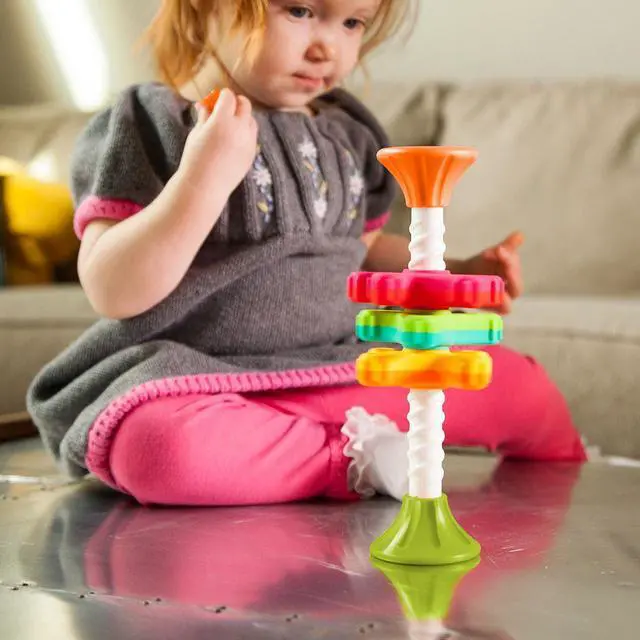 Main image of Mini Spinny - Toddler Toy by Fat Brain Toys (FA134-1)