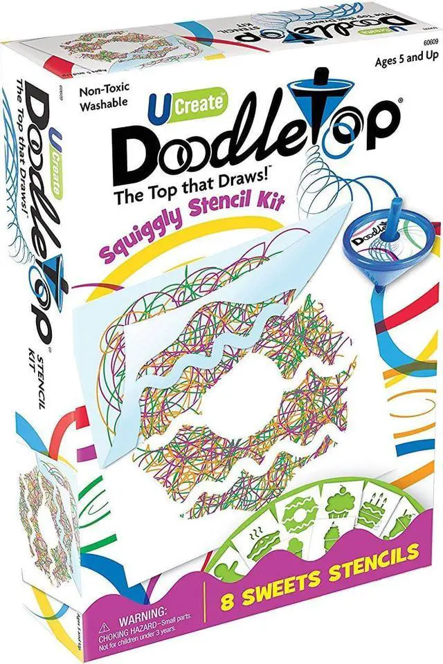 Alt view image 2 of 7 - Doodletop Stencil Kit - Sweets