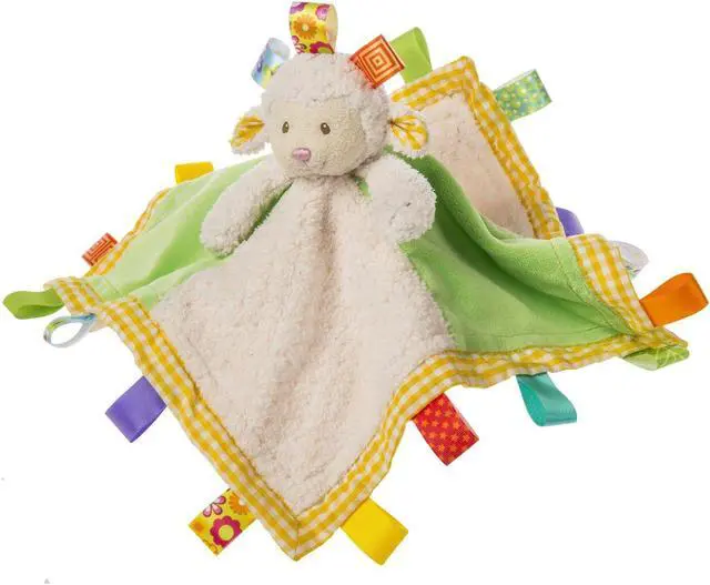 Main image of Sherbet Lamb Blanket Taggies - Baby Stuffed Animal by Mary Meyer (40035)