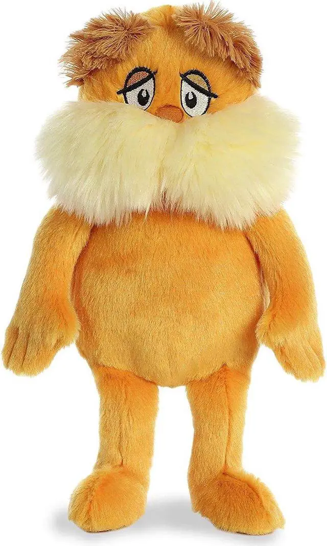 Main image of Aurora® - Medium Orange Dr. Seuss - 12" The Lorax - Whimsical Stuffed Animal
