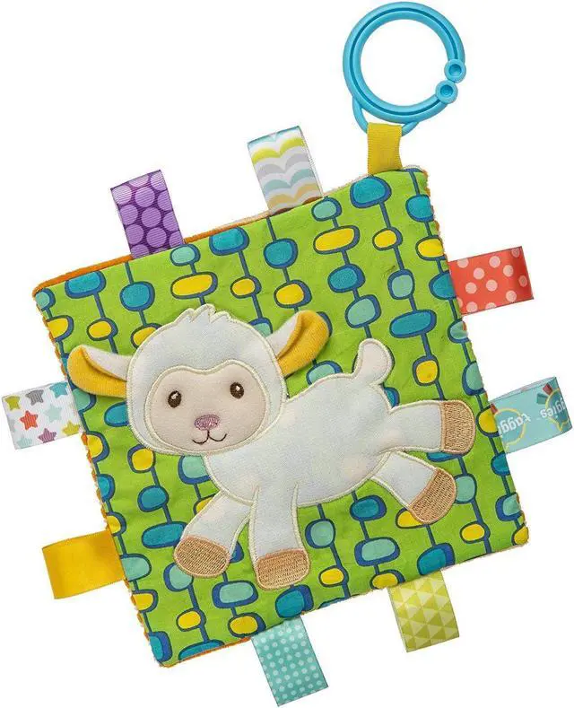 Alt view image 2 of 2 - Mary Meyer Taggies Crinkle Me Baby Toy, Sherbet Lamb