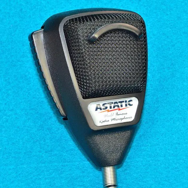 Main image of 636L Noise Canceling 4-Pin CB Microphone  Black  Bulk