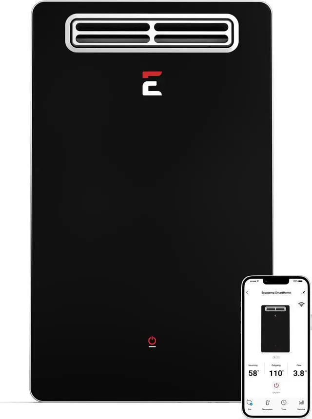 Main image of Eccotemp SMARTHOME Outdoor 6.8 GPM Liquid Propane Tankless Water Heater