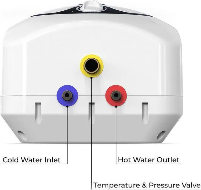 Alt view image 4 of 7 - Eccotemp EM 2.5 Gallon Under Sink Electric Mini Storage Tank Hot Water Heater