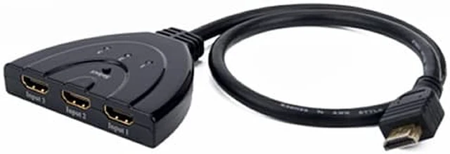 Main image of HD1831 3-Port HDMI Switch with Pigtail Cable