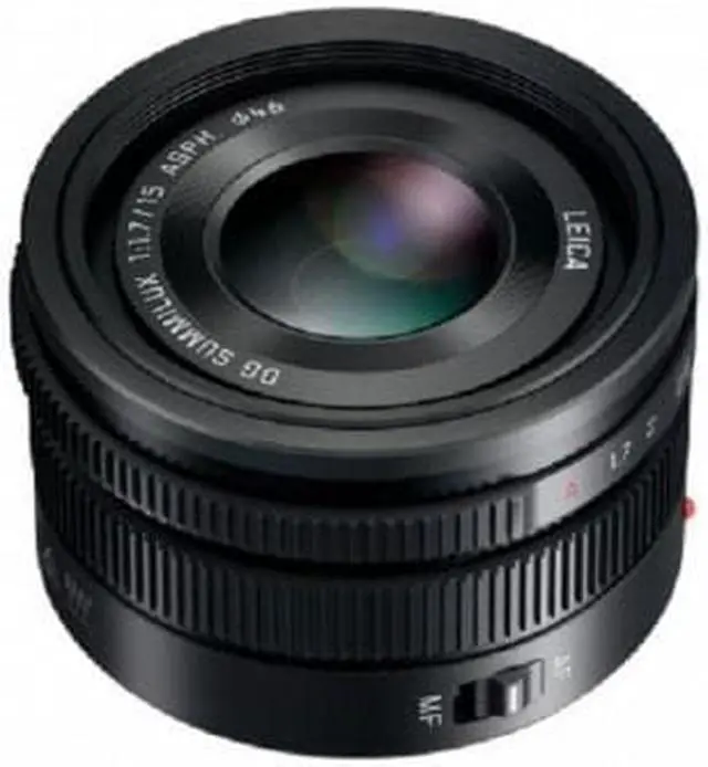 Alt view image 8 of 20 - Panasonic LUMIX G Leica DG Summilux 15mm f/1.7 Lens (Black)