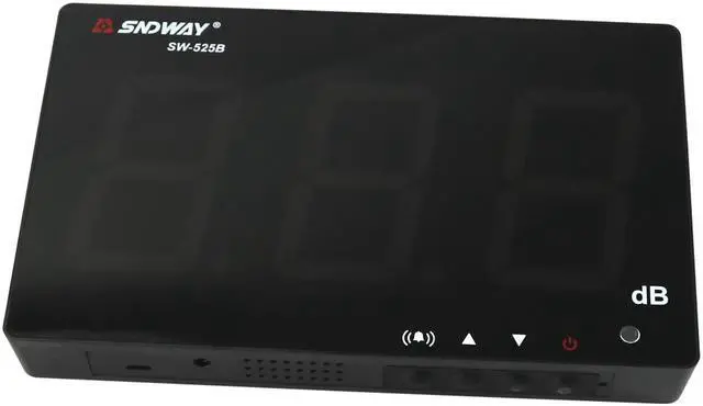 Alt view image 2 of 5 - SNDWAY SW-525B Digital Sound Level Meters 30-130dB Data to PC via USB Wall hanging type Noise Decibel Monitoring Testers Metro Diagnostic-tools