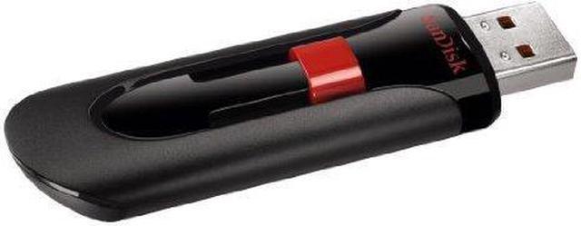 Alt view image 3 of 7 - SanDisk Cruzer Glide CZ60 128GB USB 2.0 Flash Drive- SDCZ60-128G-B35