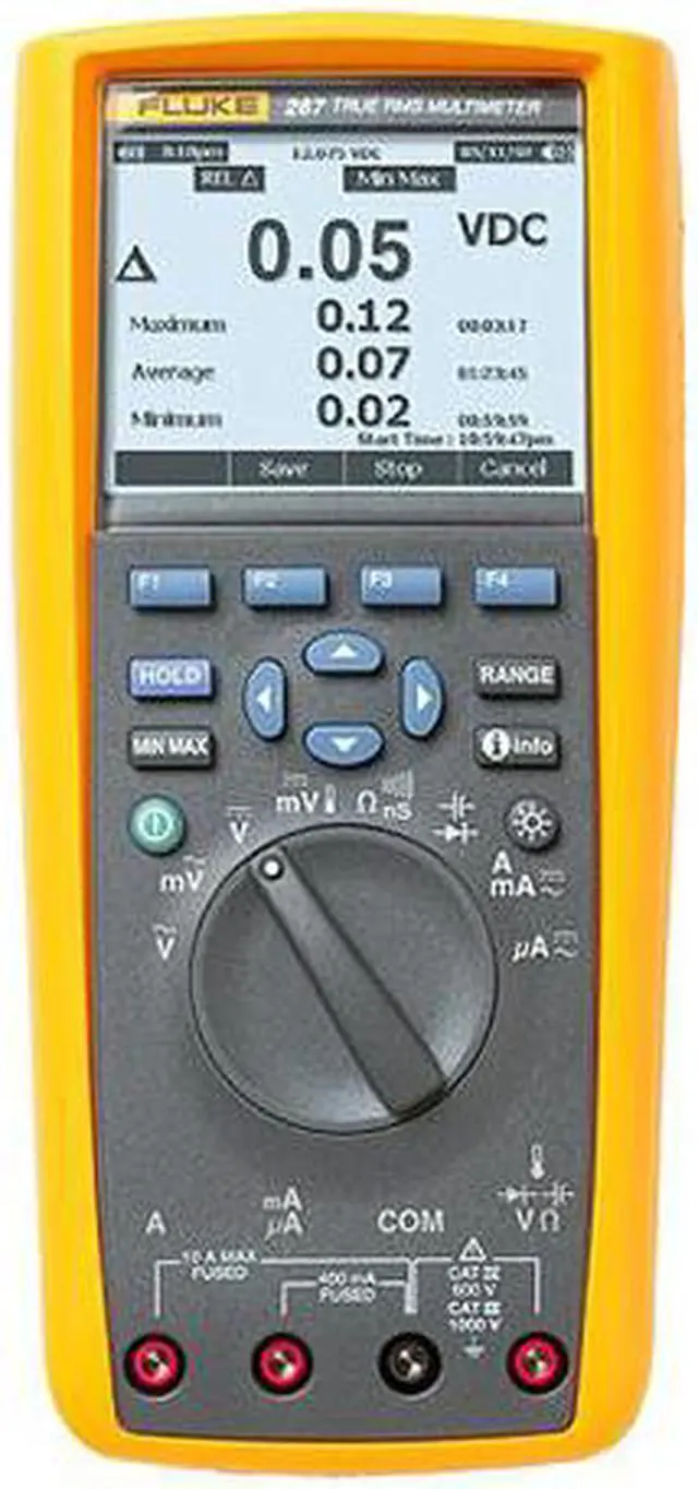 Main image of FLUKE FLUKE-287 Digital Multimeter, 1,000 V Max DC, 0 V Max AC, TRMS, 50,000