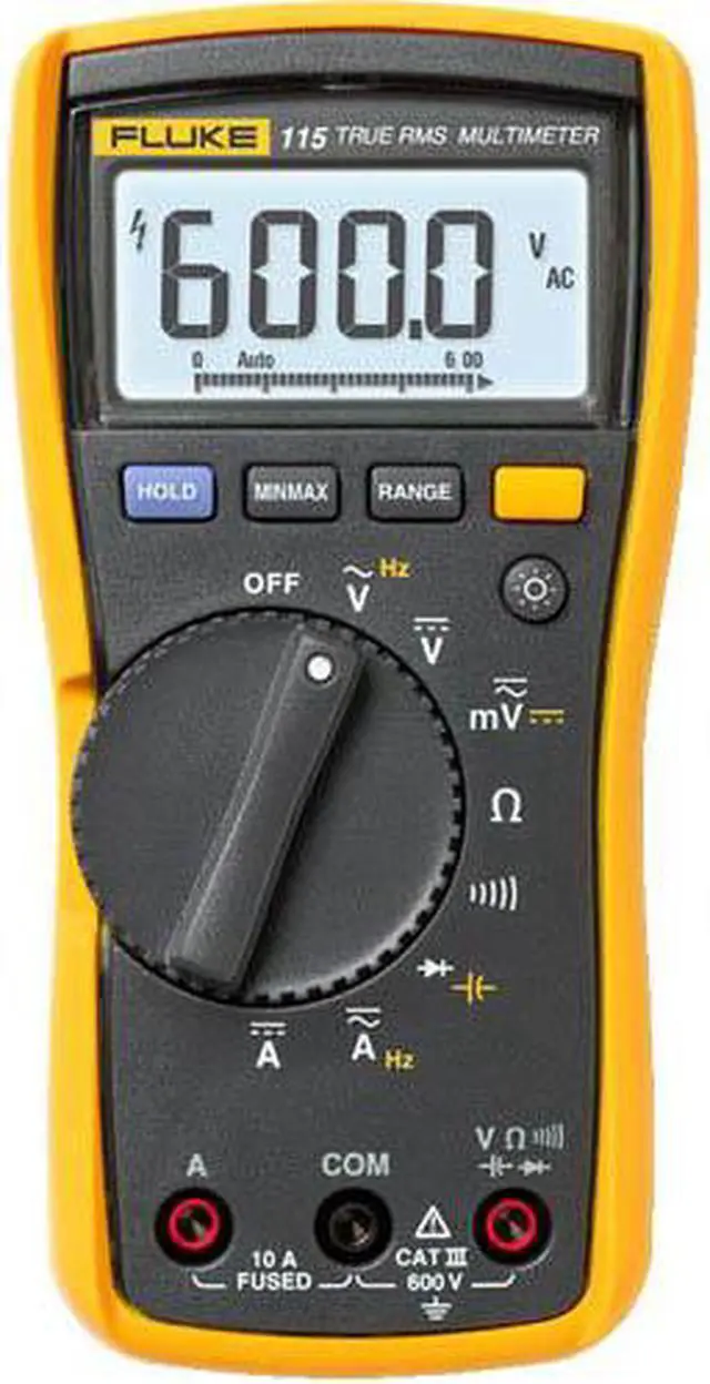 Alt view image 4 of 10 - FLUKE FLUKE-115 Digital Multimeter, 600 Max. AC Volts, 600 Max. DC Volts, 10