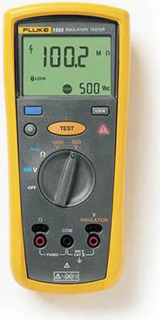 Alt view image 3 of 4 - Fluke 1503 Insulation Resistance Meter