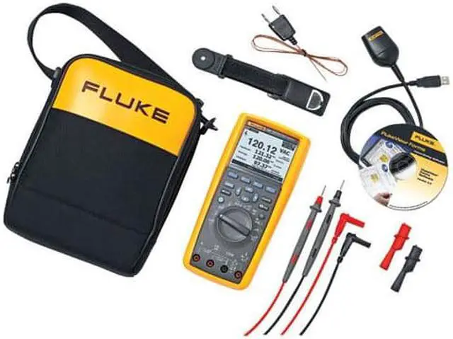 Alt view image 4 of 11 - FLUKE FLUKE-289/FVF Digital Multimeter Kit, 1,000 Max. AC Volts, 1,000 Max. DC