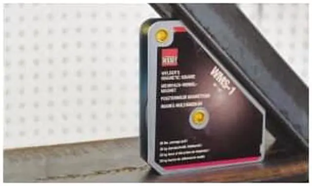 Alt view image 2 of 9 - BESSEY WMS-5 Magnetic Welding Square,3-3/4InLx3/4InW