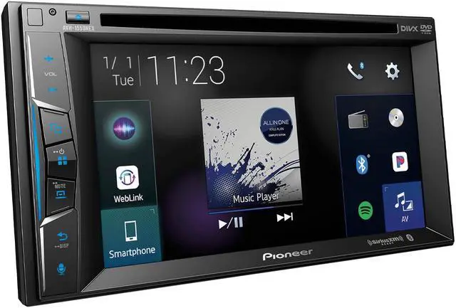 Alt view image 2 of 6 - Pioneer AVH-1550NEX Limited DVD Receiver Apple CarPlay