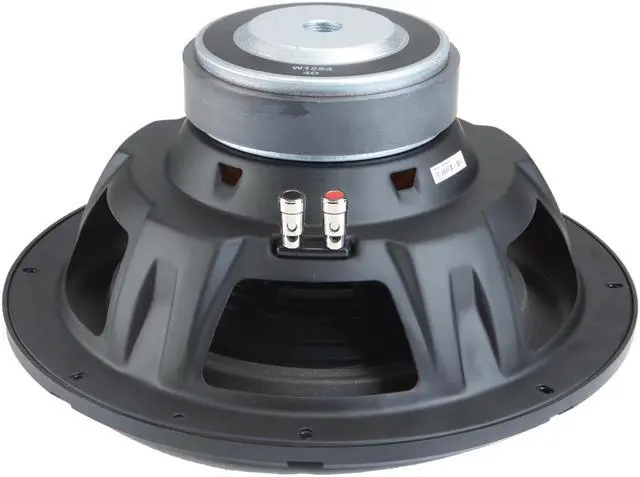Alt view image 2 of 6 - Alpine W12S4 BassLine Series 12" 4-ohm Car Subwoofer