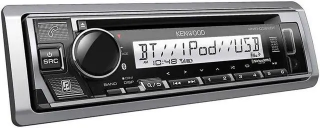Main image of Kenwood KMR-D382BT Marine CD-Receiver with Bluetooth & Conformal Coating