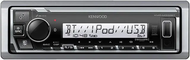 Main image of Kenwood KMR-M332BT Marine Digital Media Receiver with Bluetooth